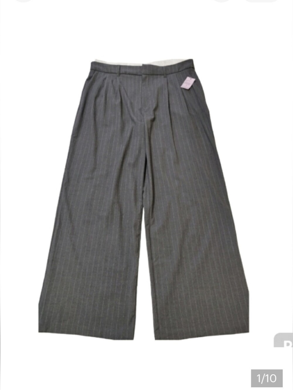 NWT Grey Pinstripe Trousers.